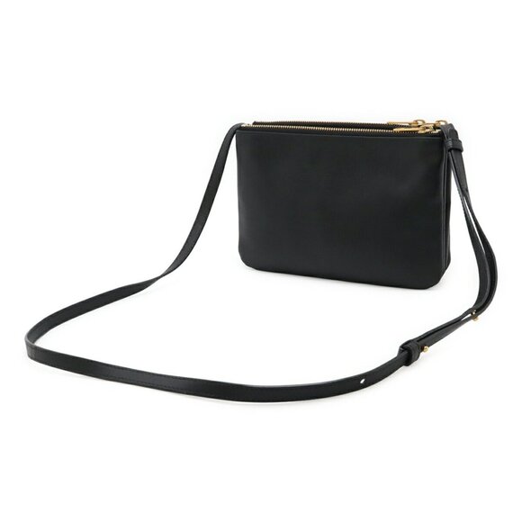 CELINE Black Leather Shoulder Bag - Picture 3 of 8